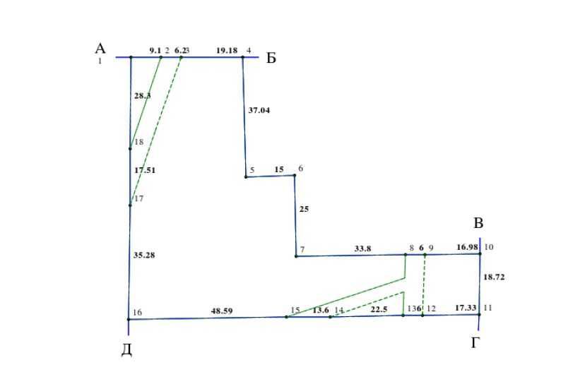 Участок 46 соток ТЦ 6 Элемент