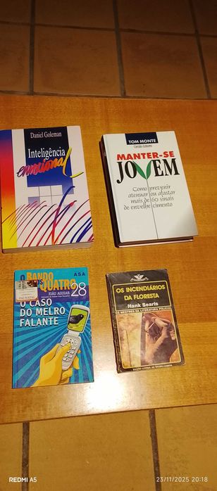 Vendo livros de culinária e outros
