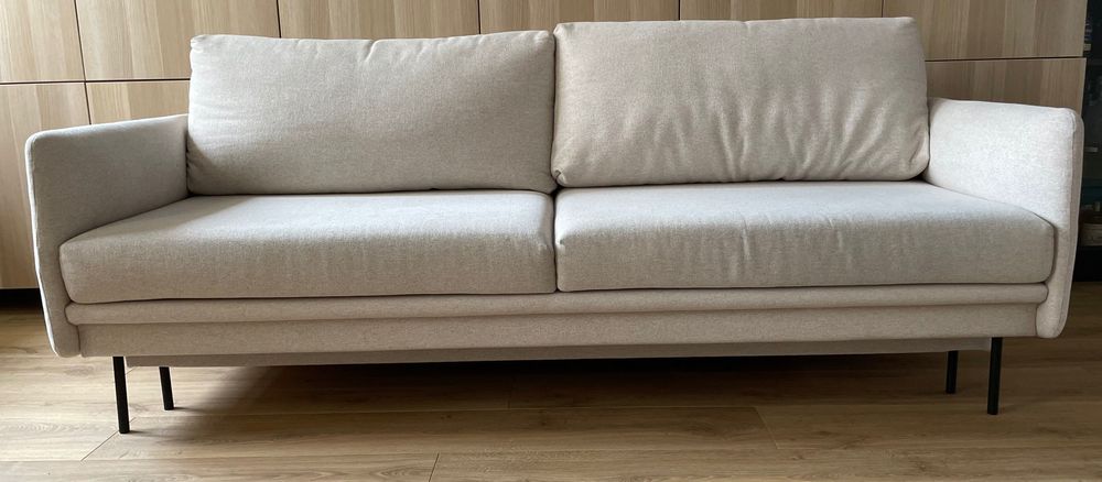 Sofa Nora z funkcją spania 3 osobowa, loft OPTISOFA