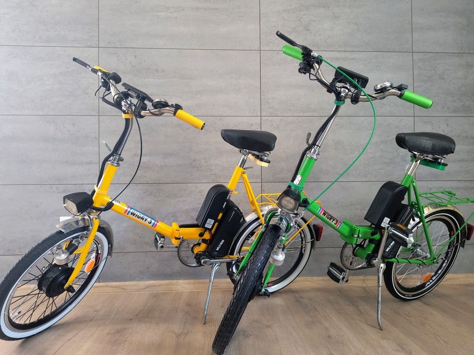 Wigry 3, e-wigry, rower elektryczny, klasyk PRL