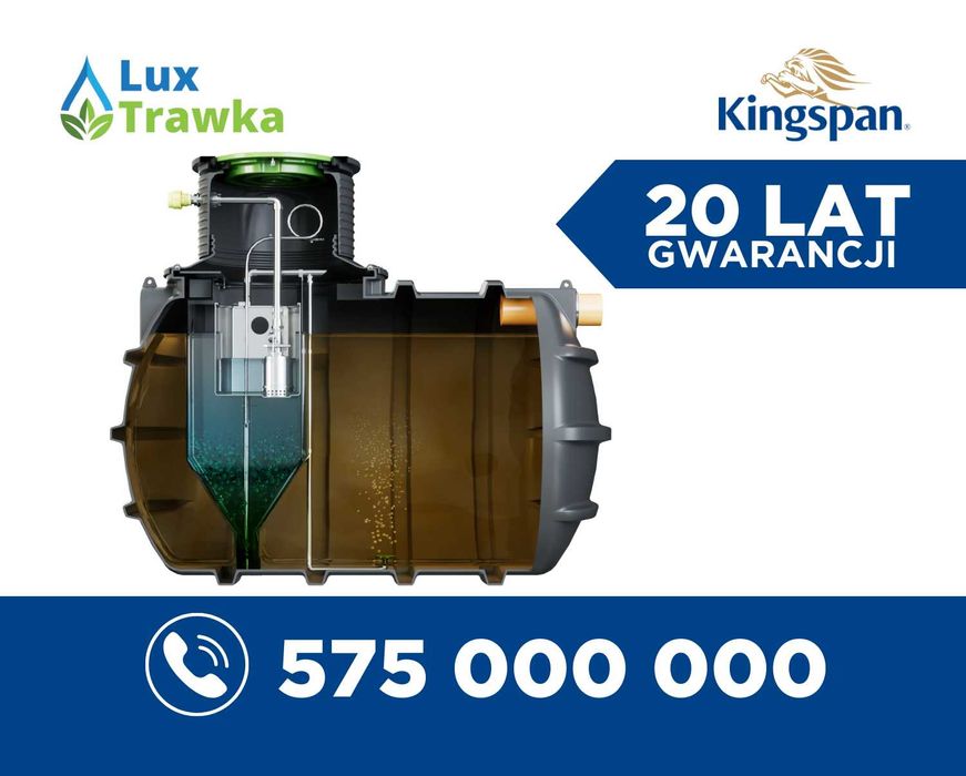 Przydomowa oczyszczalnia biologiczna BioAir 4 Kingspan