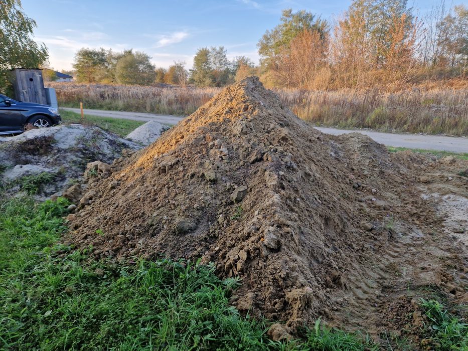 Ziemia z wykopu za darmo