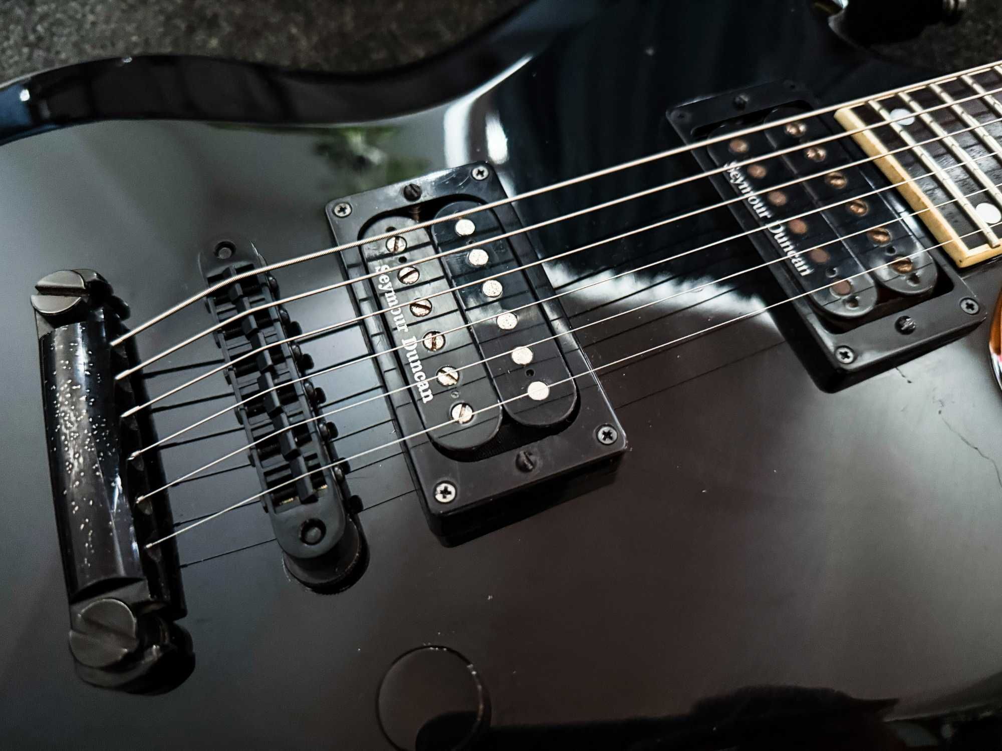 ESP Edwards Viper E-VP-105D/SL Baritone Black + pokrowiec