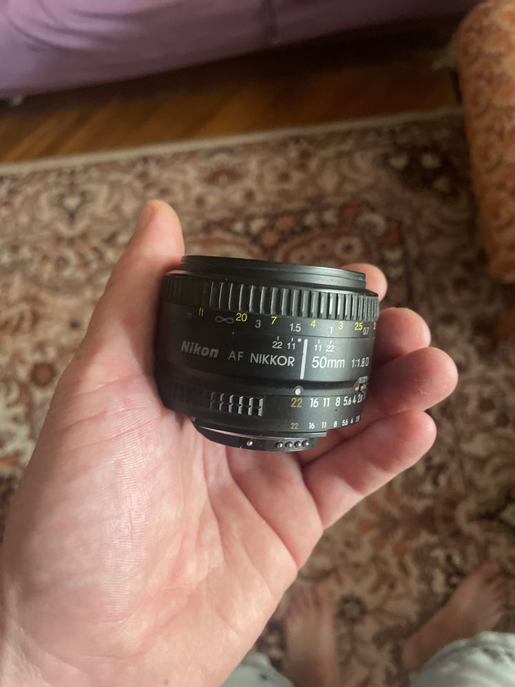 Акція Продам обєктив nikon 50 1.8d в прекрасному стані