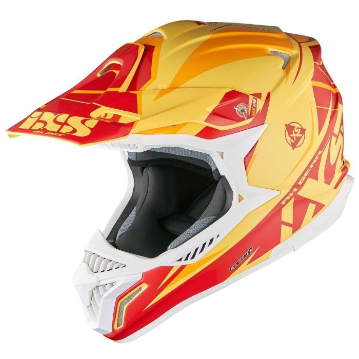 Nowy Kask Cross IXS HX 179 Flash roz M