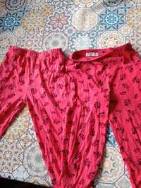 Spodnie od piżamy dla bliźniaczek 92
