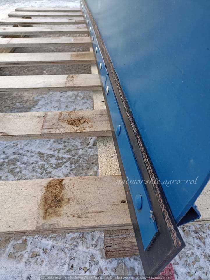 ciągnący / spychający - pług do śniegu na tył traktora odśnieżacz