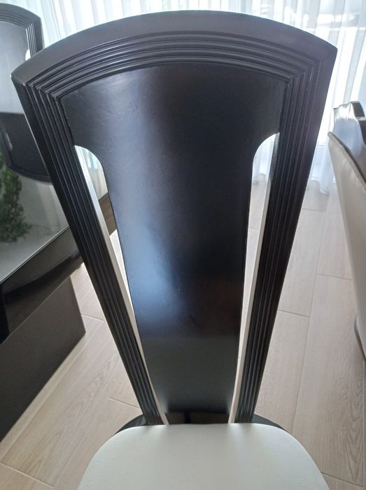 Conjunto de 6 Cadeiras de Sala de Jantar — Elegantes e Confortáveis