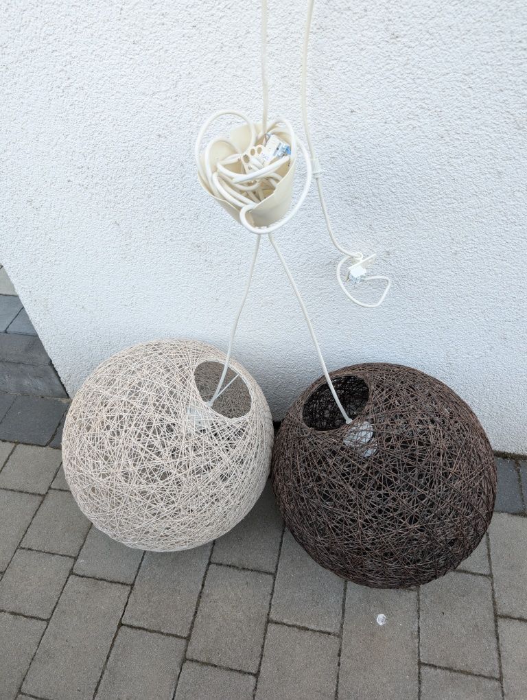 Lampa sufitowa podwójna