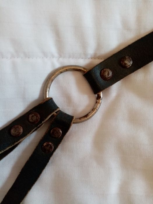 Antiga trela três cães