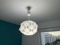 Lampa Ikea Fillsta abażur lampion