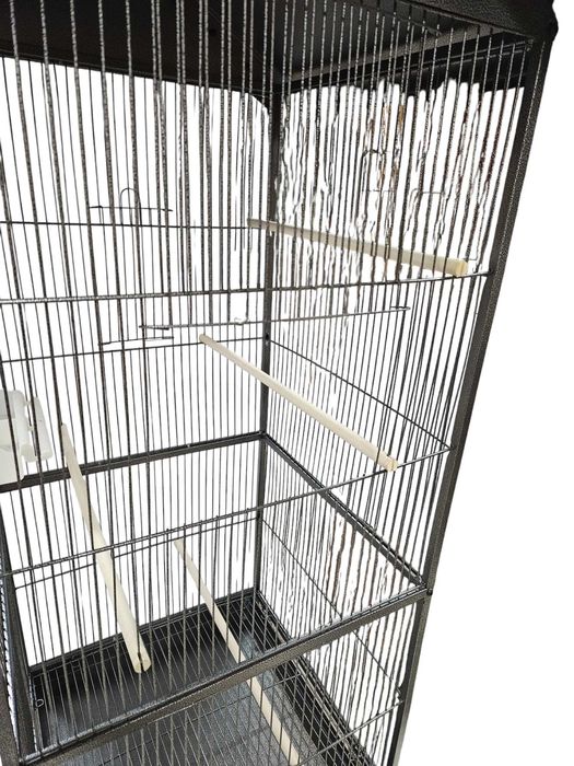 Klatka woliera dla papug i ptaków egzotycznych duża xxl daszek