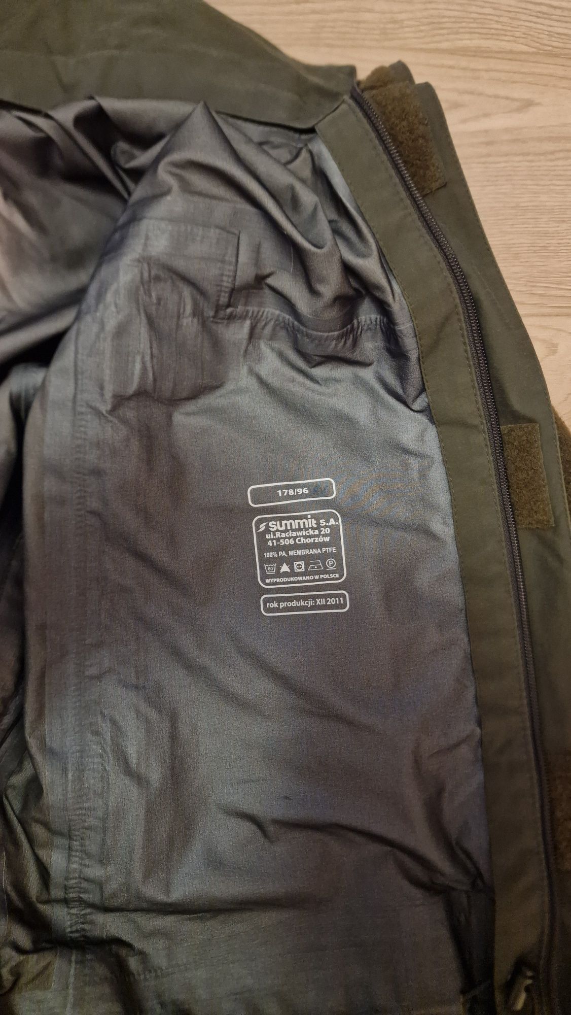Summit Gore-Tex kurtka przeciwdeszczowa JW GROM wojsk specjalnych