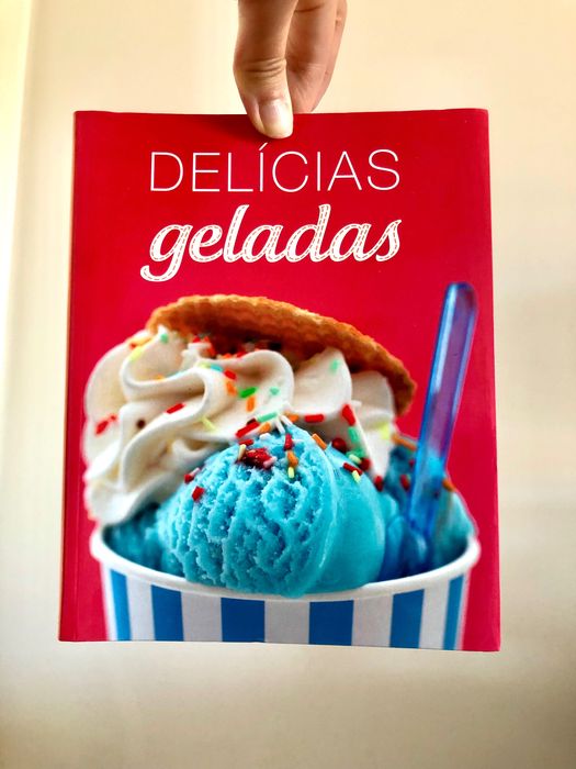 Livro de receitas “Delícias Geladas”