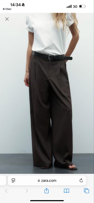Брюки палаццо Zara