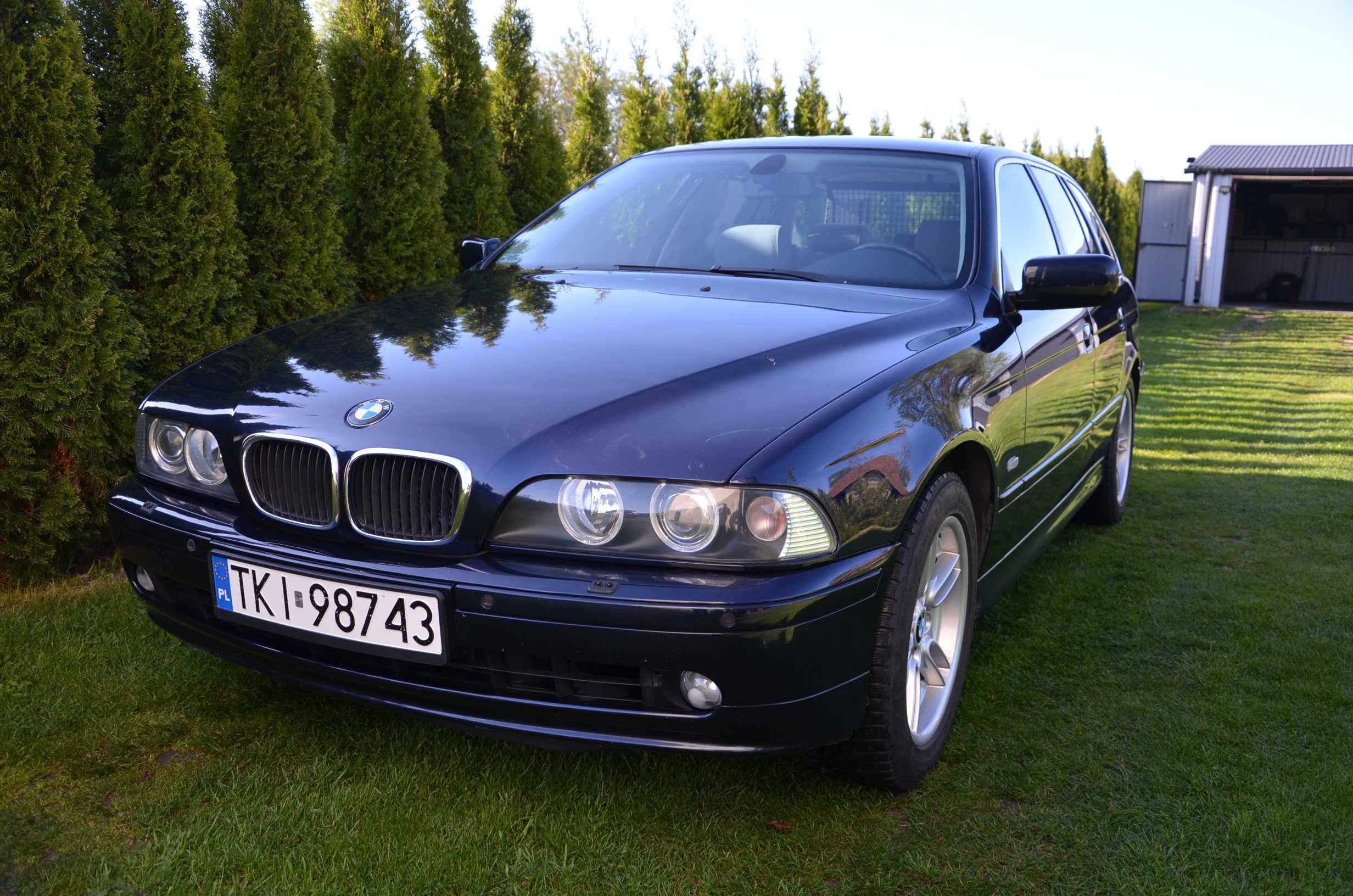 Bmw e39 525i kombi lift orientblau 12.2000r manual 175tys