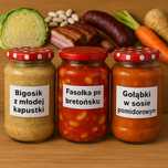 Domowe dania obiadowe zest. 10 wekowanych słoików 0,9l z wysyłką termo