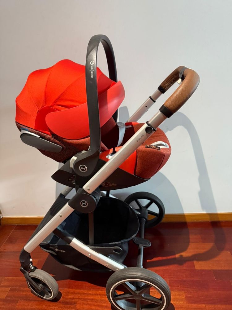 Carrinho passeio e ovo cybex -novos
