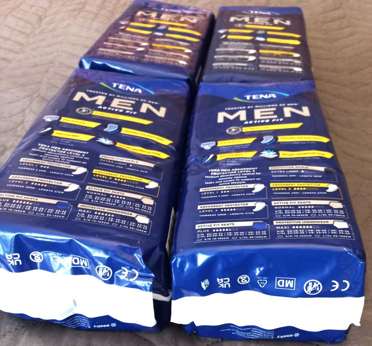 TENA MEN wkładki level 2 x 4 op.
