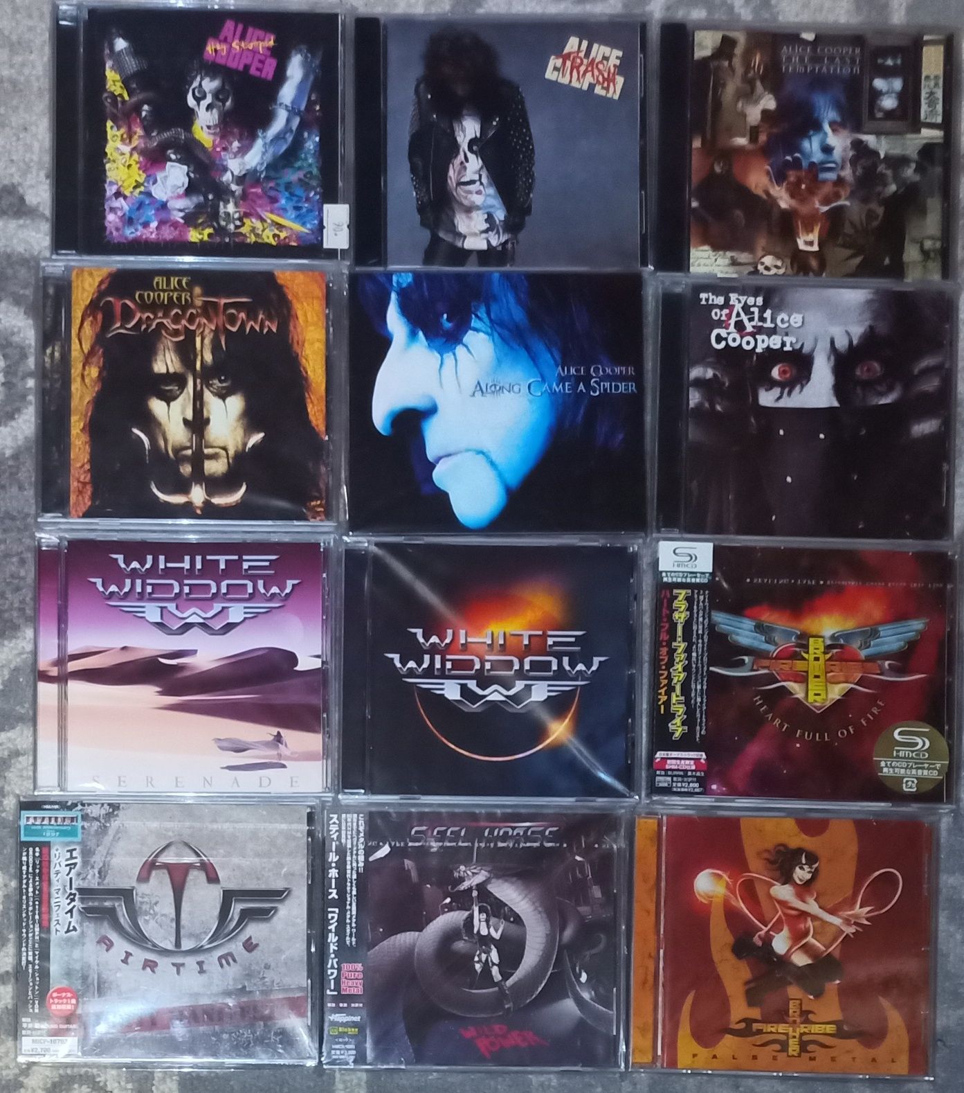 Alice Cooper.Doogie White.Y.Malmsteen та інші фірмові CD  Hard - Rock.