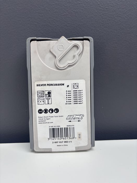 Bosch Zestaw wierteł Silver Percussion 4/5/6/6/7/8/10mm