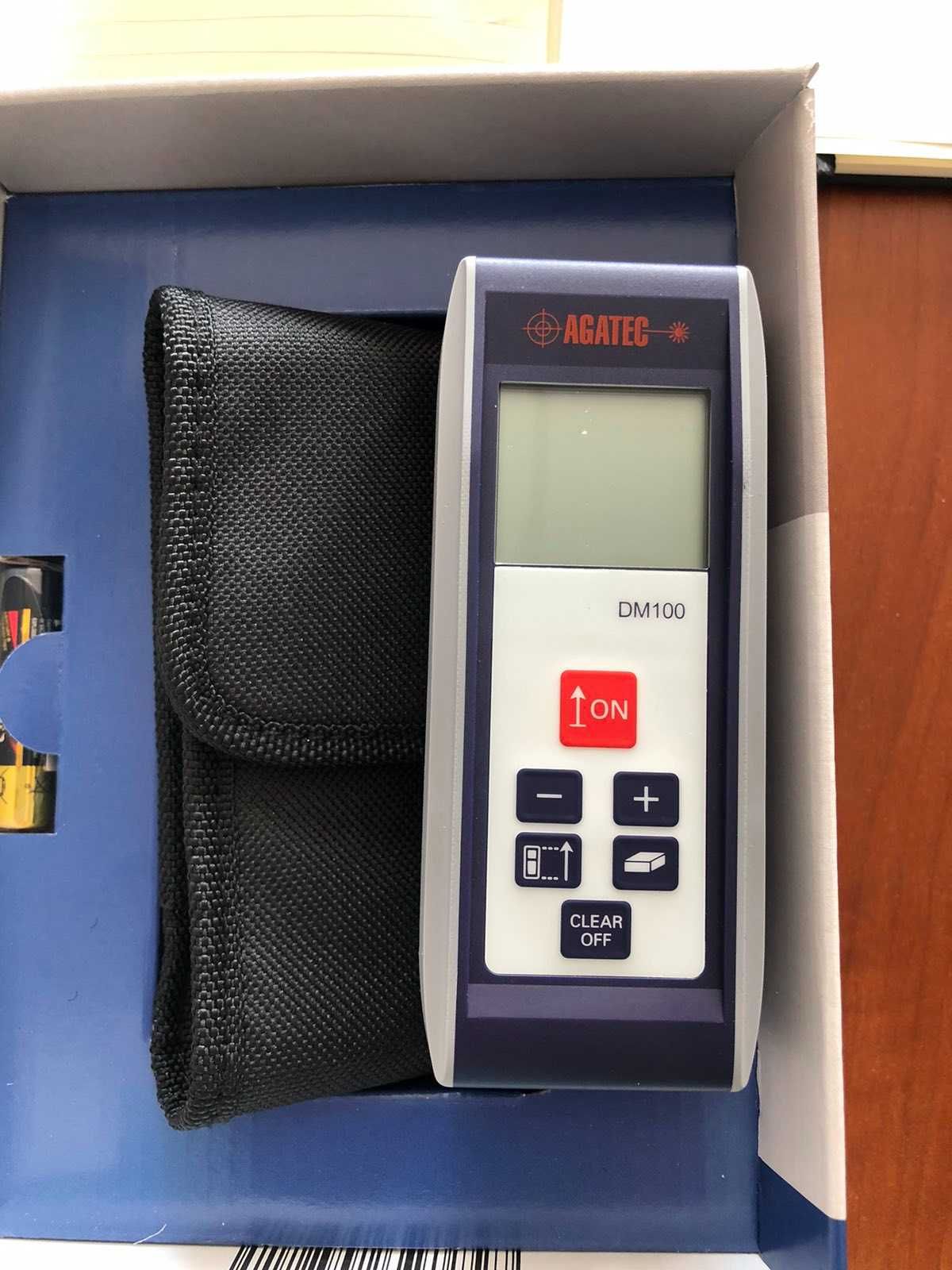 Лазерна рулетка (далекомір) Agatec DM100