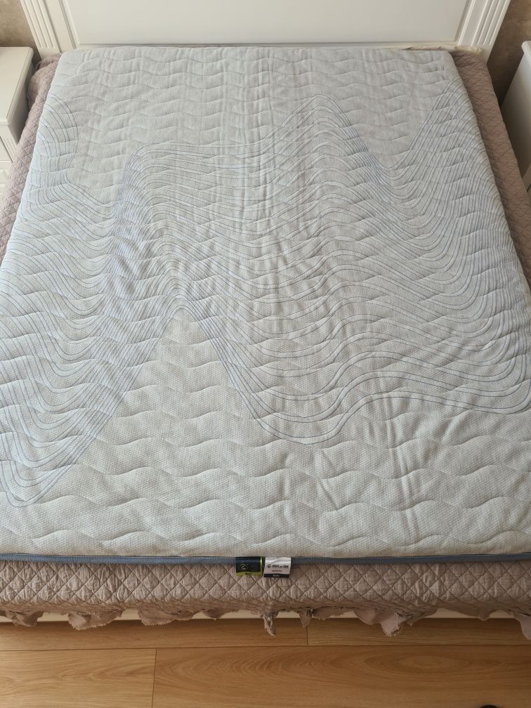 Матрас-топпер размерами 190×160 мм  с наполнителем  Memory  Foam.