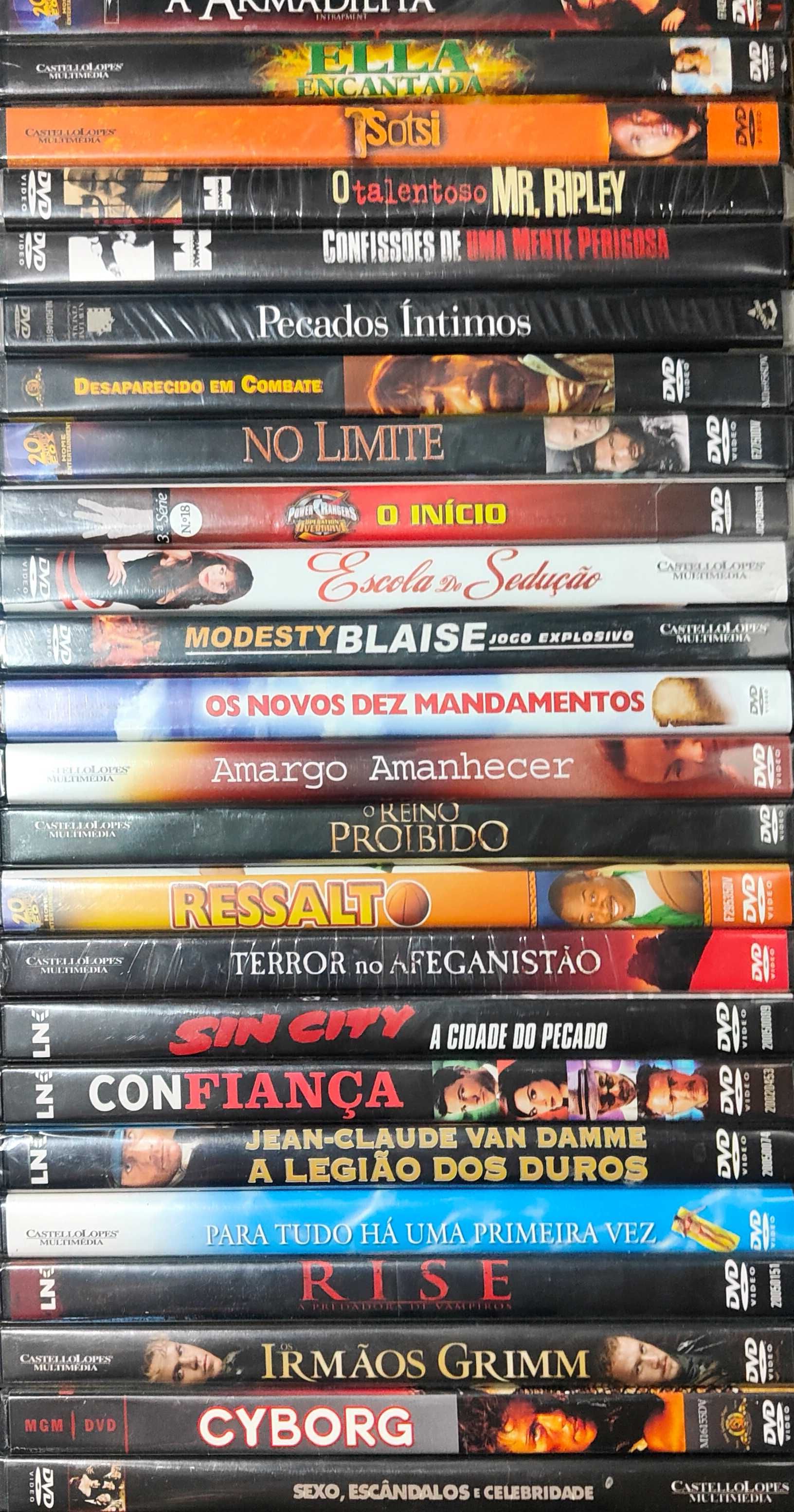DVD 28 NOVOS - DVD's 72 un Ver lista Abaixo) - PROMOÇÂO 2 €