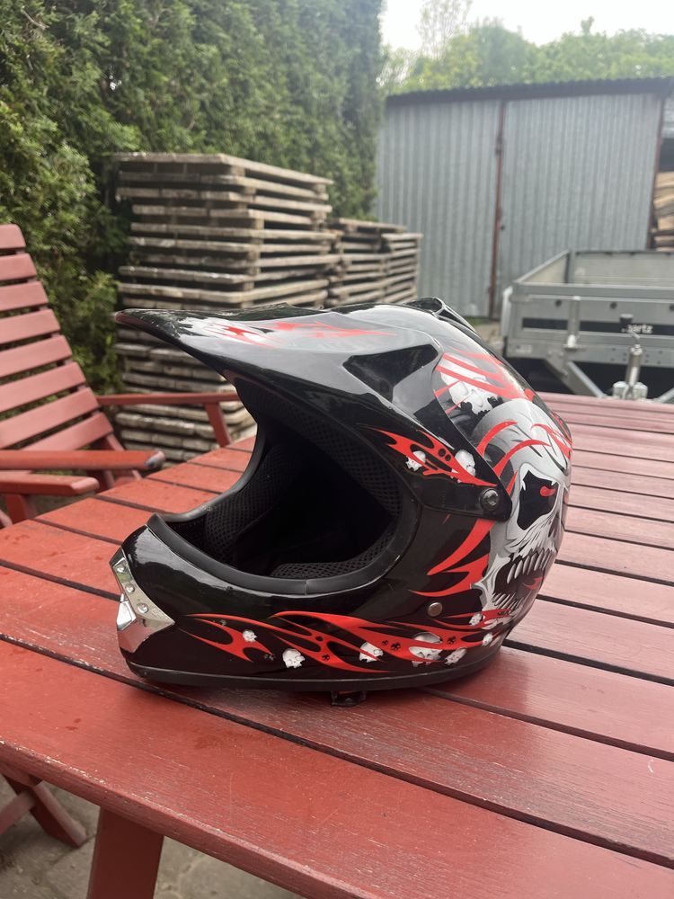 Kask na motor/quada