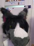 Fursuit head + ogonek wilko smok