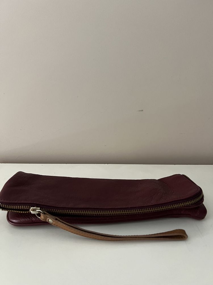 Mala Massimo Dutti em pele