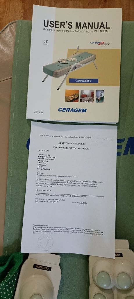 Łóżko rehabilitacyjne CERAGEM