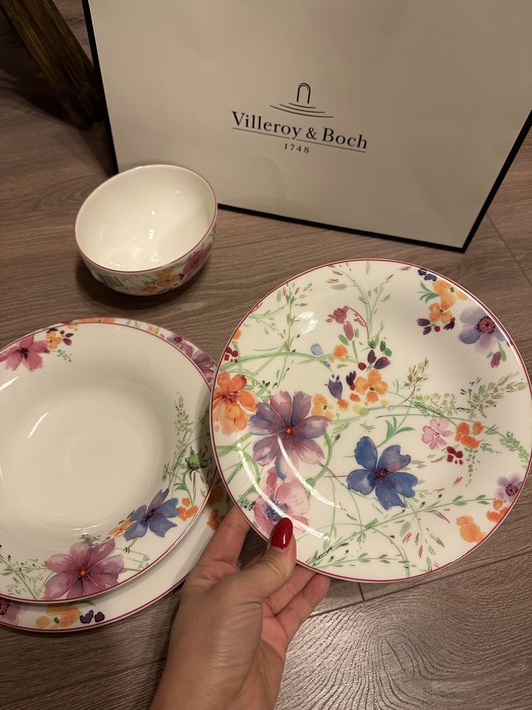 Villeroy & Boch zestaw talerzy
