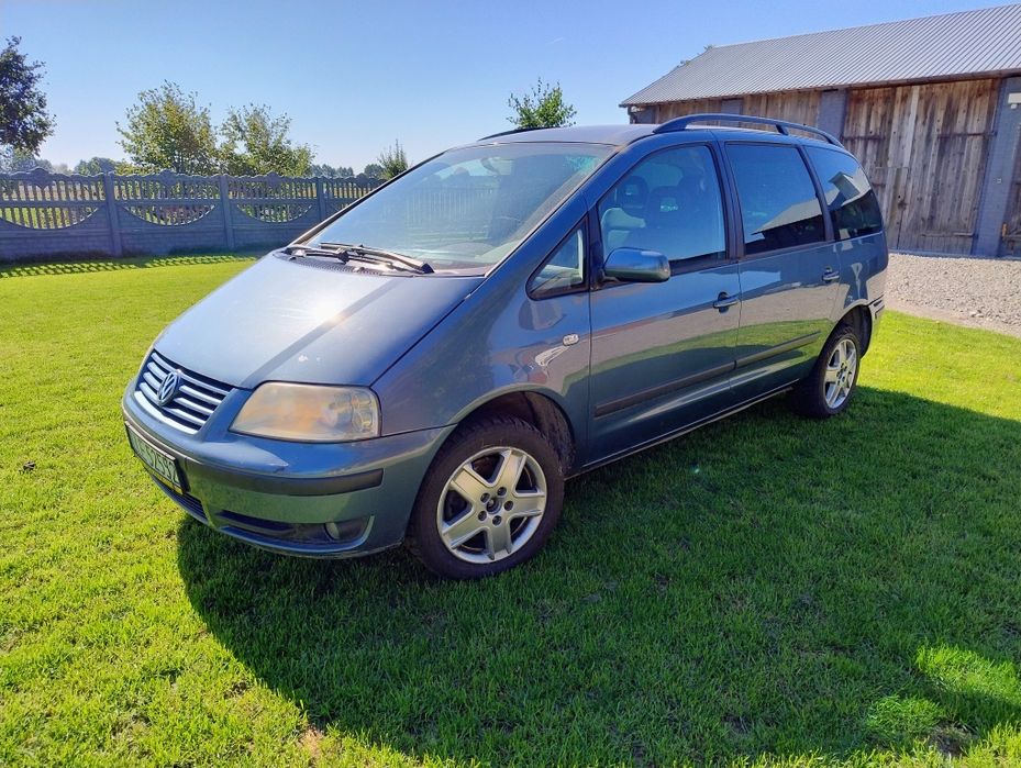Sprzedam VW Sharan 1.8t uszkodzona skrzynia biegów