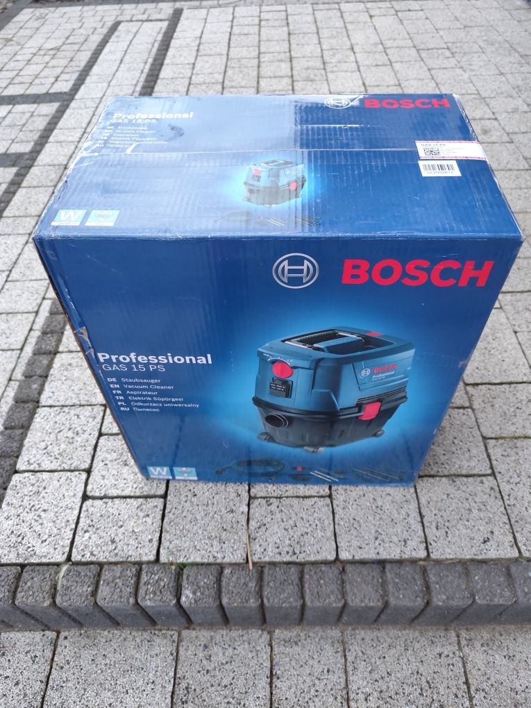 Odkurzacz przemysłowy budowlany 1100W 15L Bosch GAS 15 SP