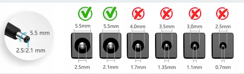 Zasilacz wtyczkowy Berls 28,8V 800 mA