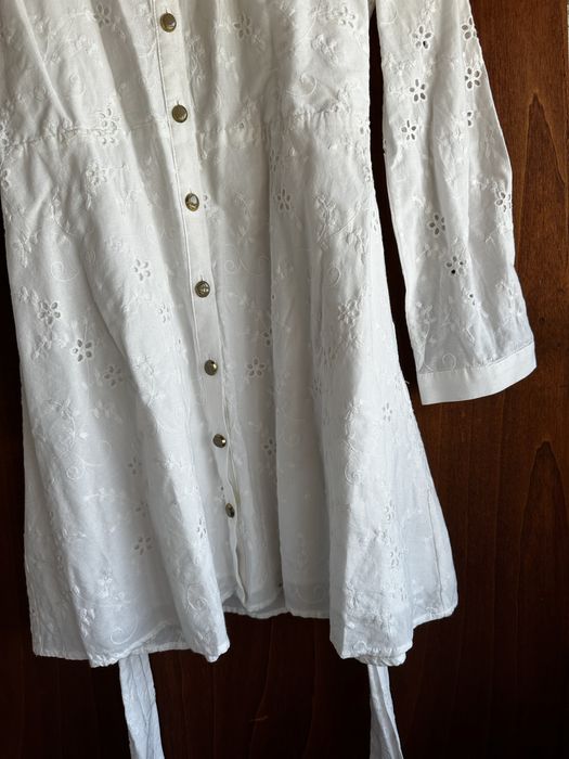 Vestido branco ZARA