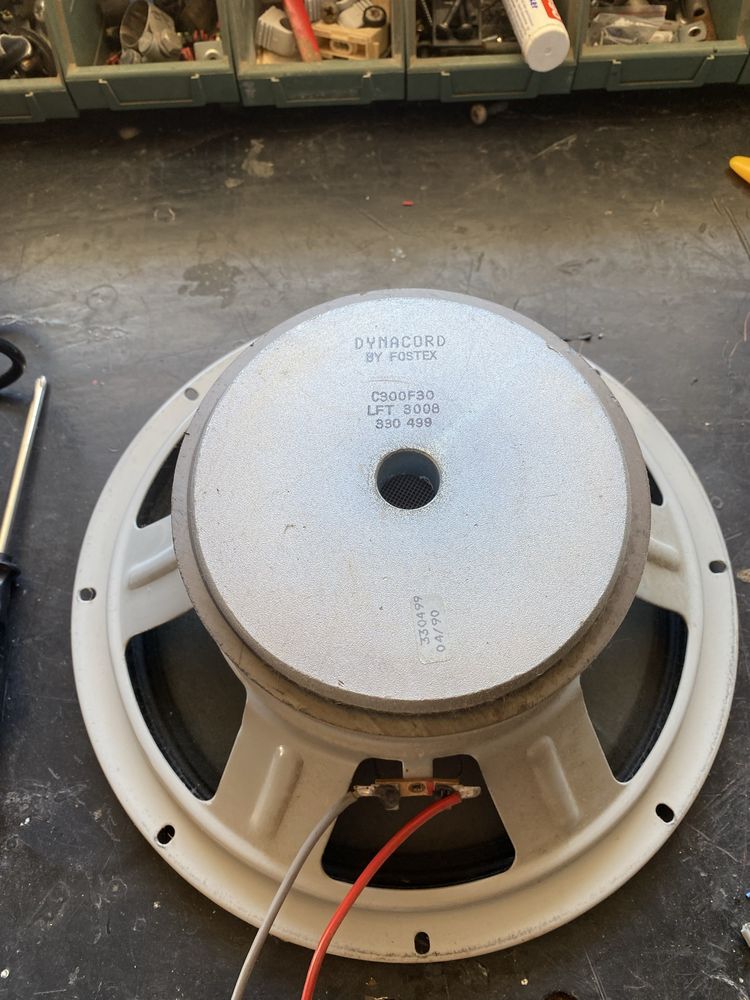 Woofers e tweeter jbl e dinacord
