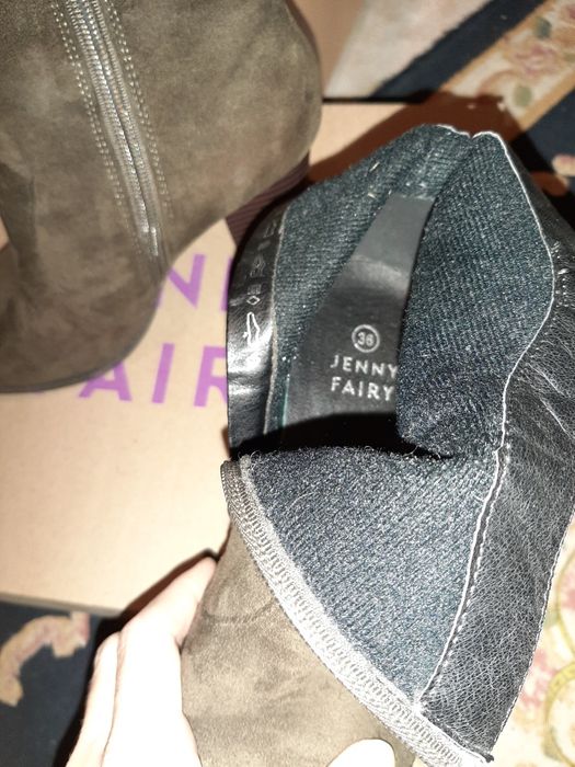 Botki ocieplane damskie r.36