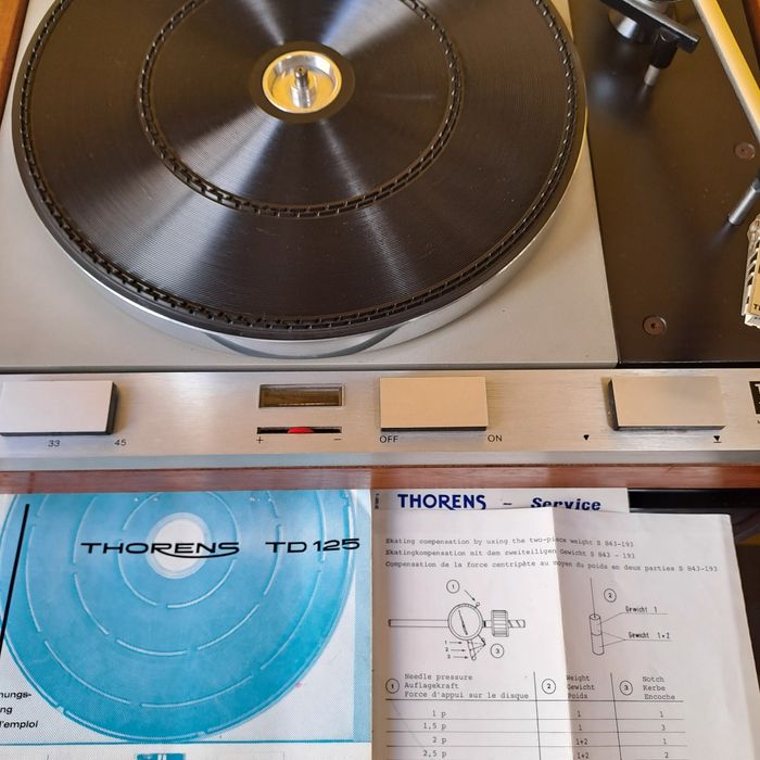 Thorens TD-125 gira-discos