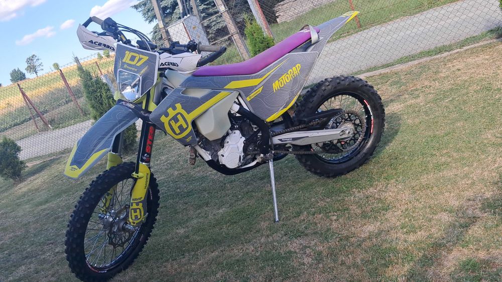 Husqvarna fe 250ccm 2018r zarejestrowana 90mth bez wkładu