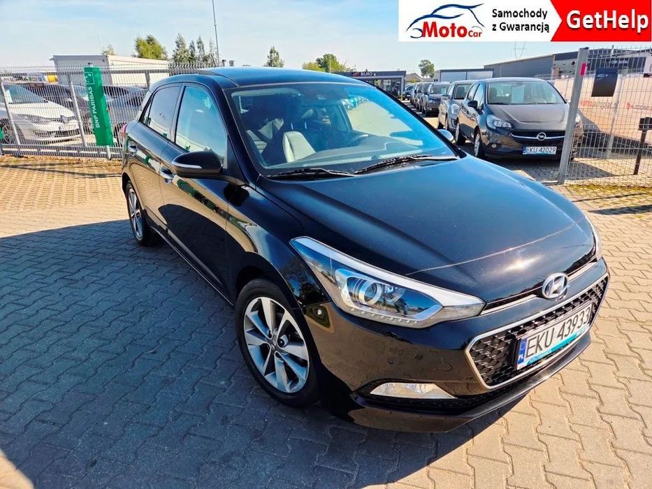 Hyundai i20 1.4 16V-100KM-Automat* Max Opcja* I wł* Serwis* Stan bdb* Gwarancja