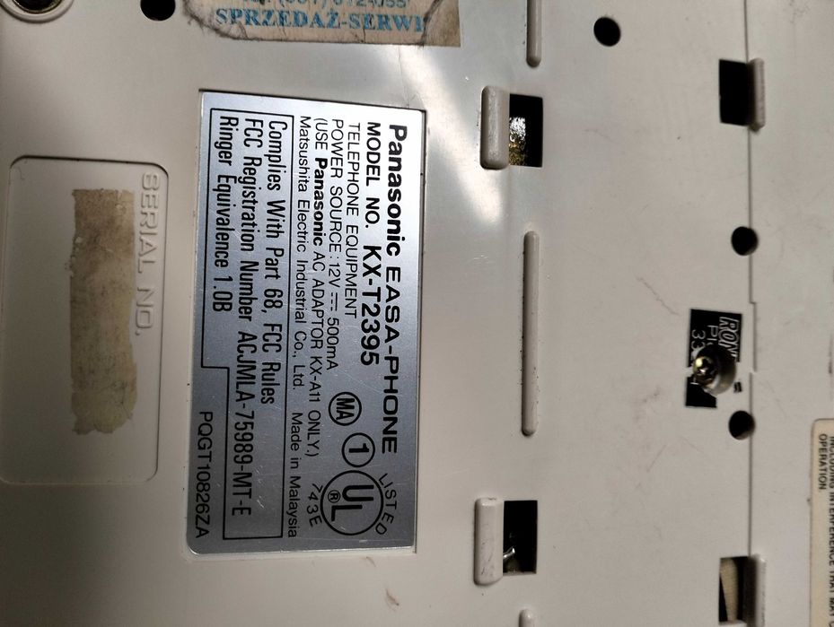 Telefony prl telekom telcza Panasonic 2szt