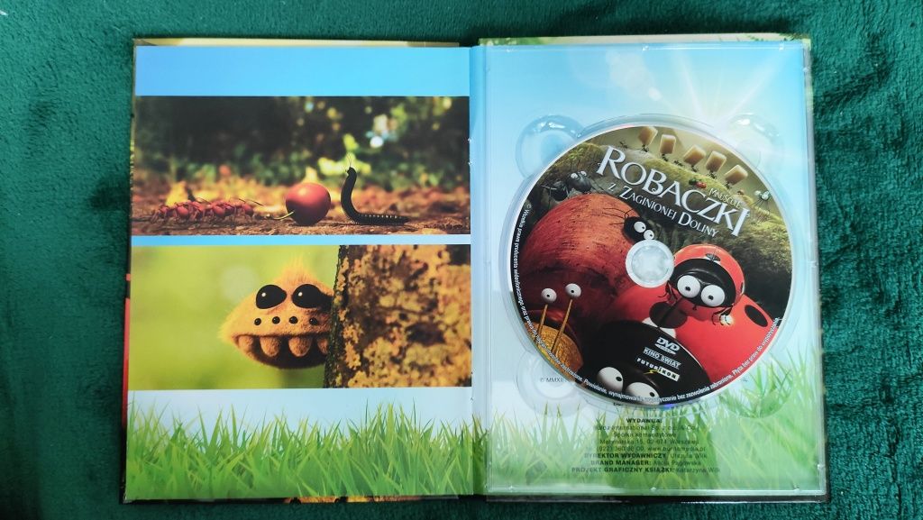 Bajka DVD Robaczki z Zaginionej Doliny