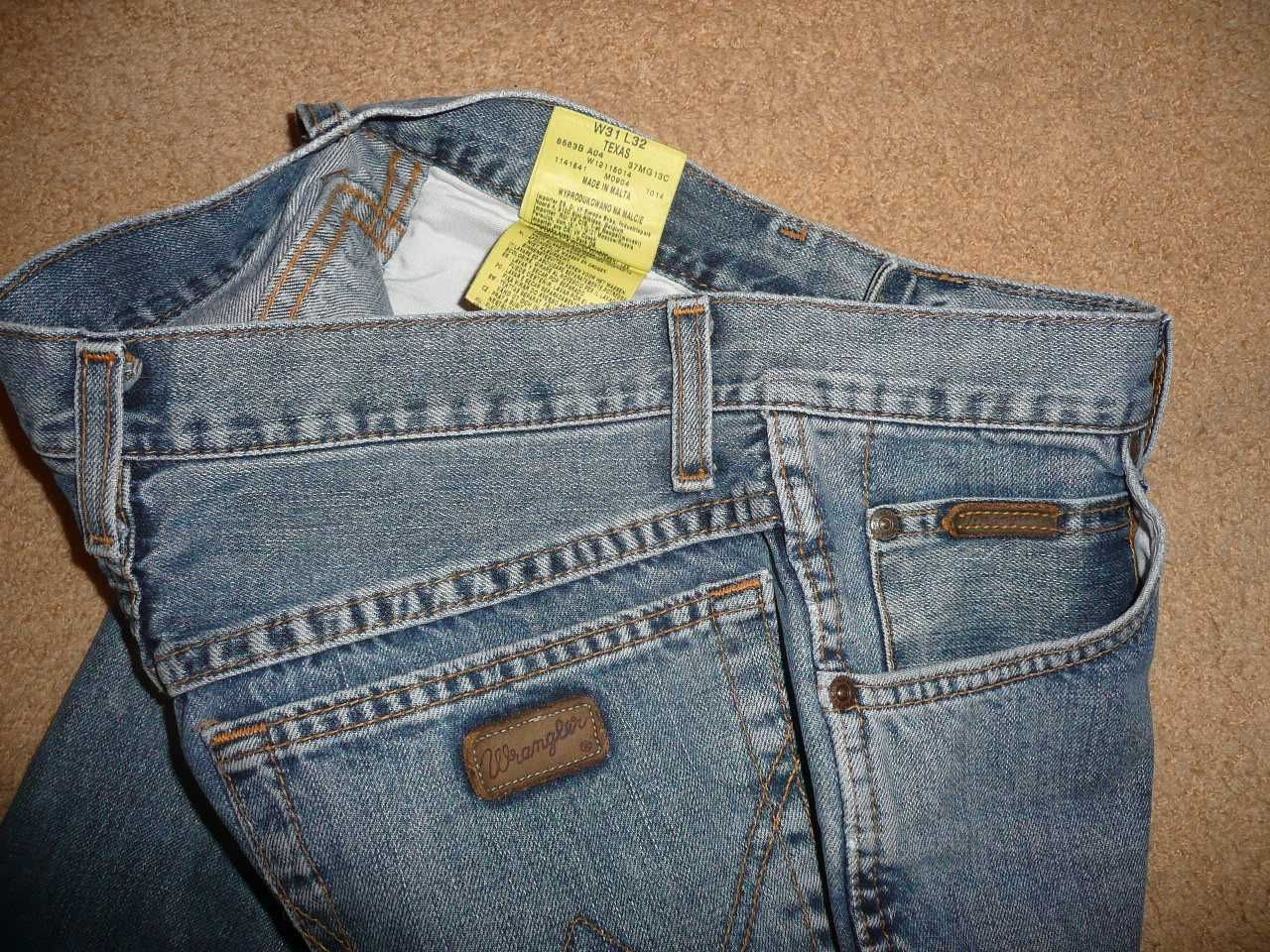 Spodnie dżinsy WRANGLER W31/L32=39,5/101cm jeansy