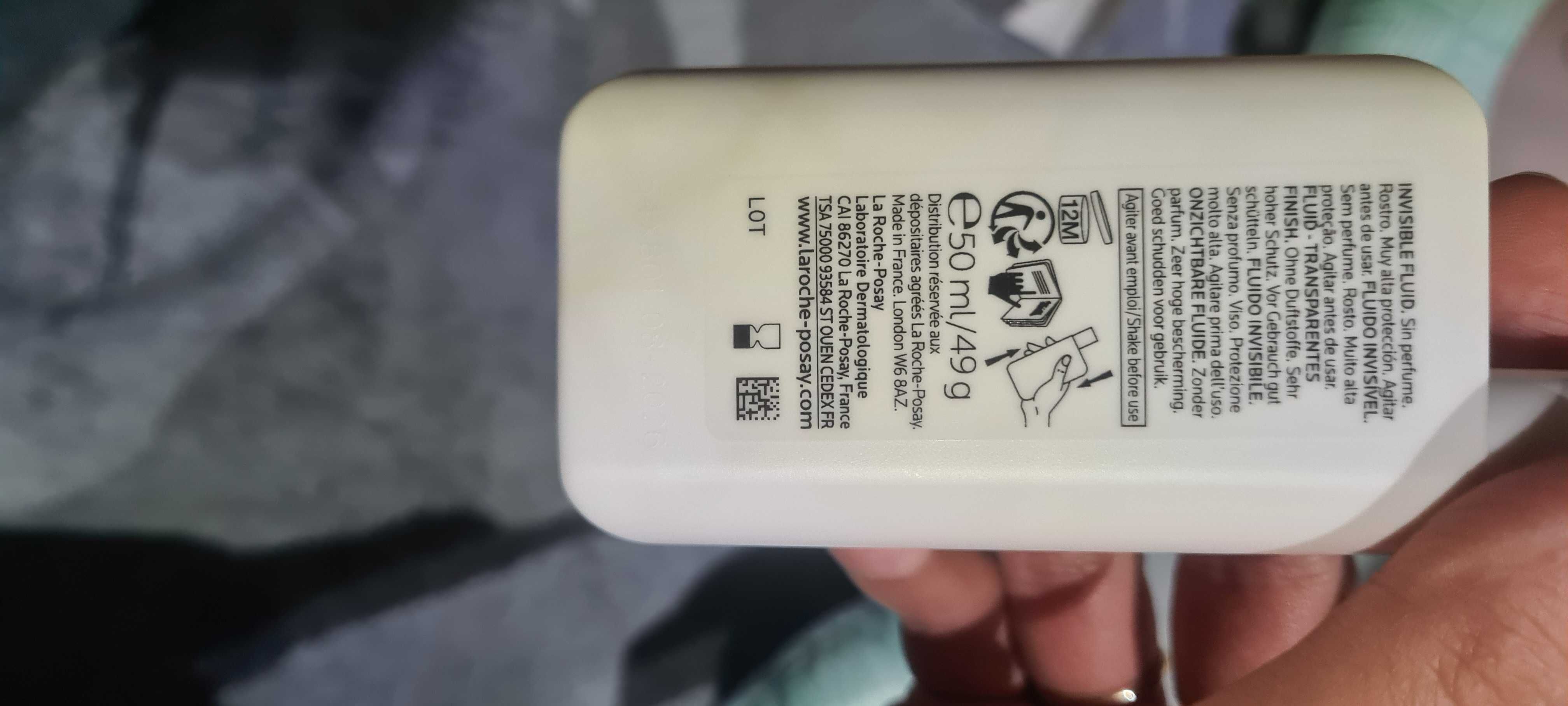 La Roche-Posay Anthelios UV Mune SPF50+ niewidoczny fluid z filtrem 50