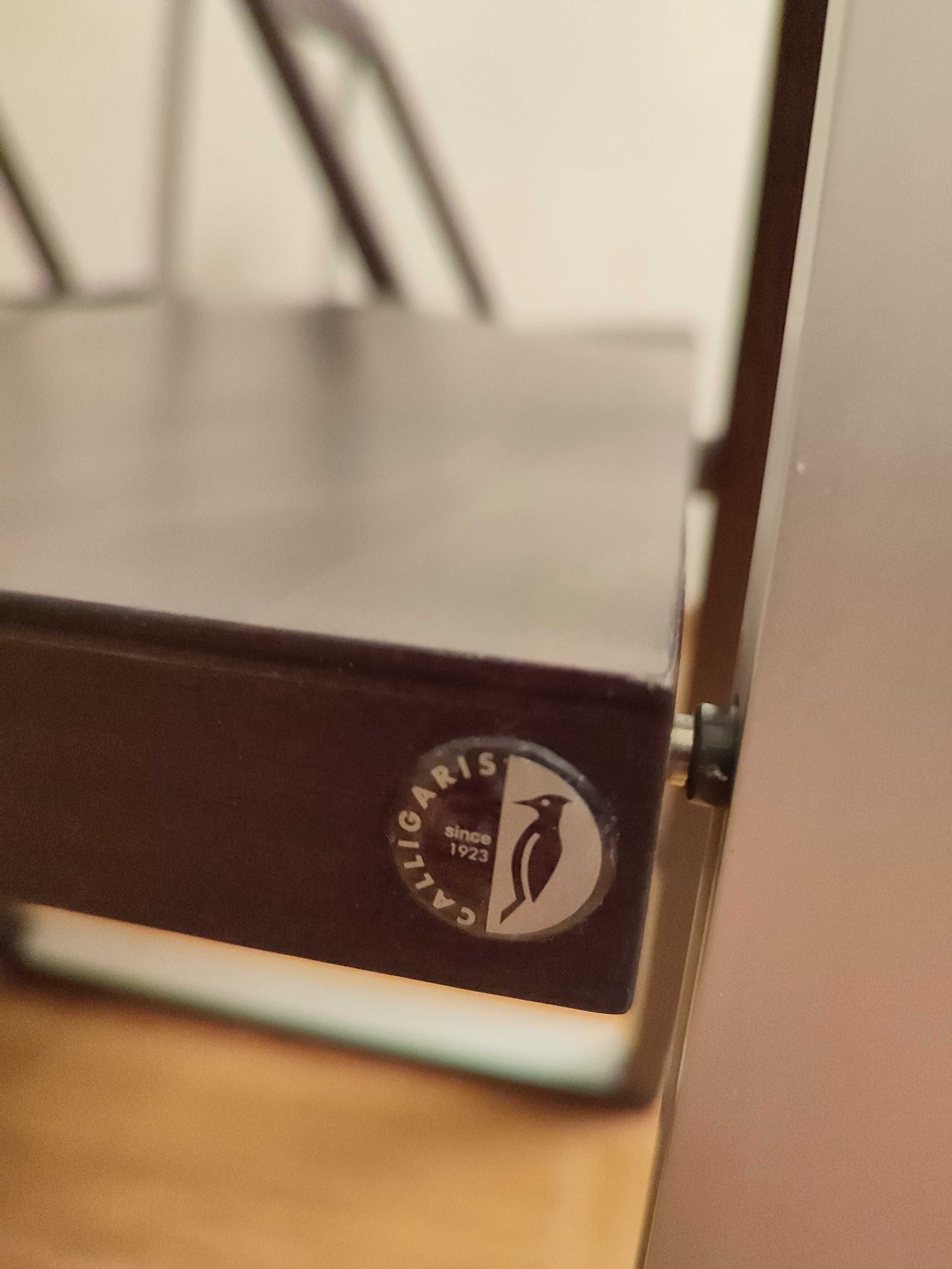 6 włoskich krzeseł Calligaris Skip Cs207 - Aluminium i drewno używane