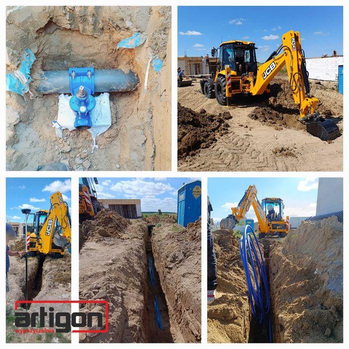 Przyłącza i sieci wodociągowe przyłącze kanalizacyjne wod-kan Żukowo