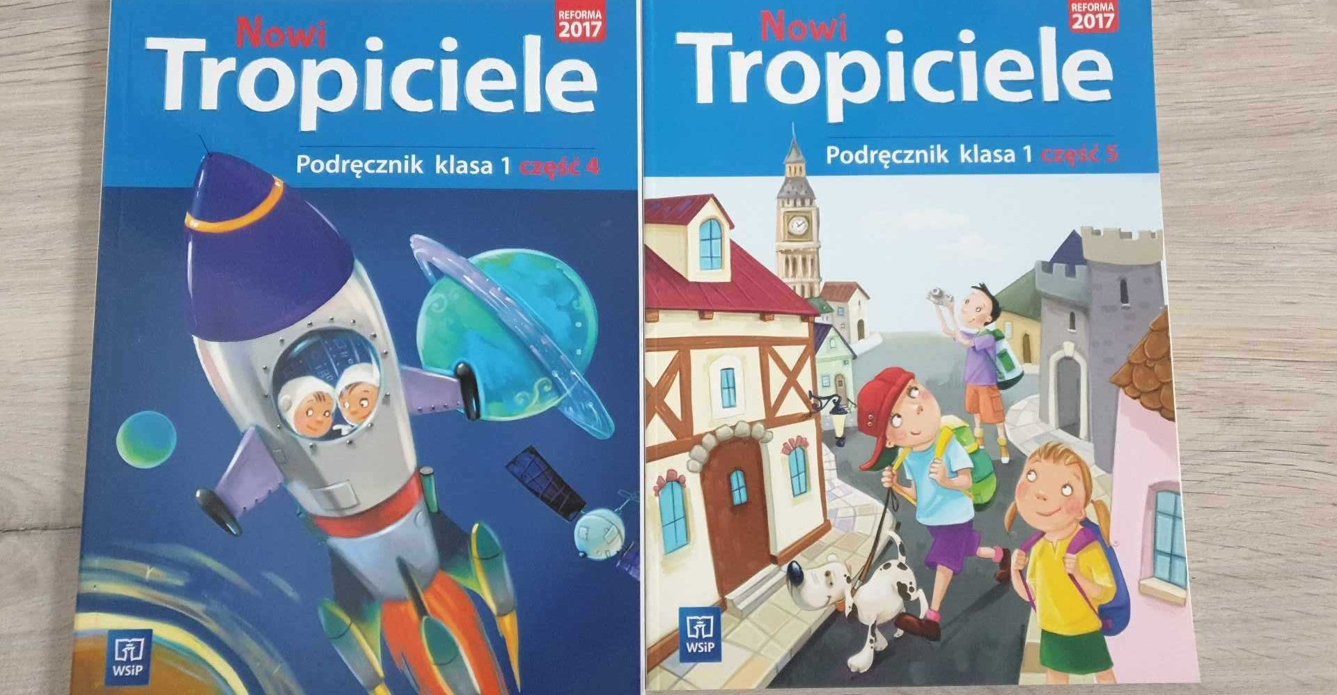 Podręczniki Nowi Tropiciele Wsip klasa 1. cz.4, 5.