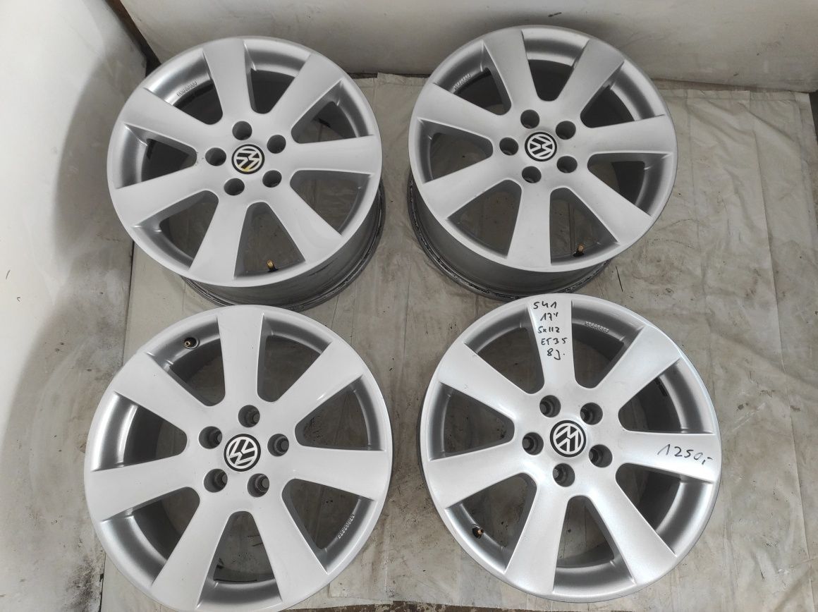 541 Felgi aluminiowe VW VOLKSWAGEN R 17 5x112